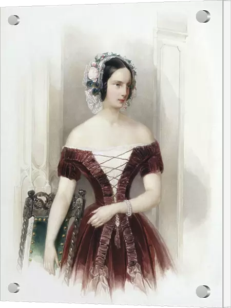 Grand Duchess Alexandra Nikolaevna of Russia, (1825-1844), c1840