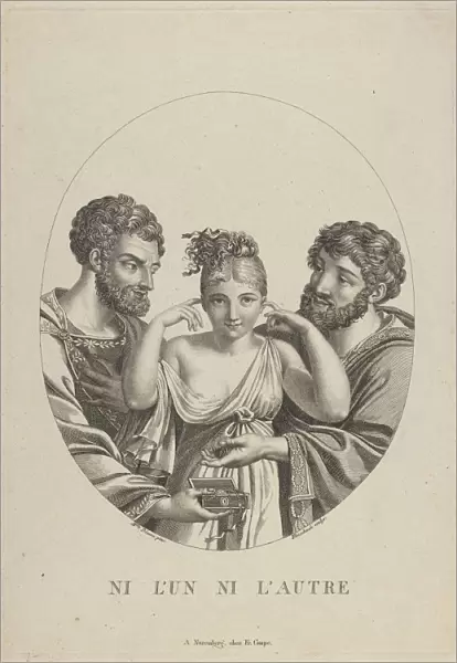 None of the two (Ni L Un, Ni L Autre), Early 19th cen Artist: Fleischmann, Friedrich (1791-1834)
