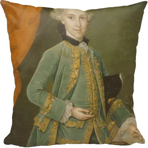 Portrait of Count Karl Gustav von Simolin (1715-1777). Artist: Schorer, Leonhard (1715-1777)