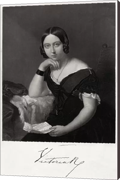 Queen Victoria, 19th century. Artist: H Robinson