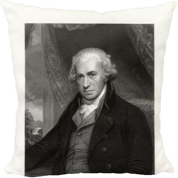 James Watt, Scottish inventor and engineer, 19th century. Artist: CE Wagstaff