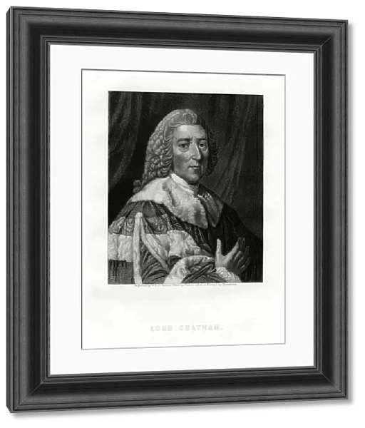 William Pitt, 1st Earl of Chatham, British Whig statesman, 19th century. Artist: W Holl