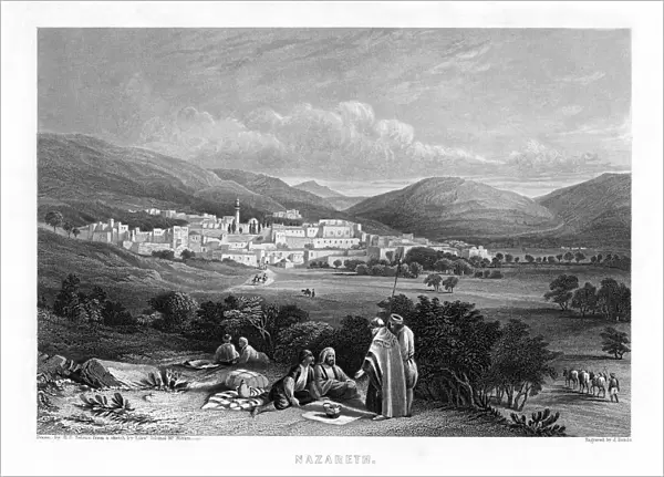 Nazareth, 1887. Artist: J Sands