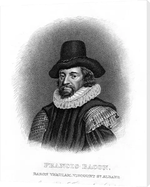 Francis Bacon, English philosopher, statesman and essayist, 19th century. Artist: J Thomson