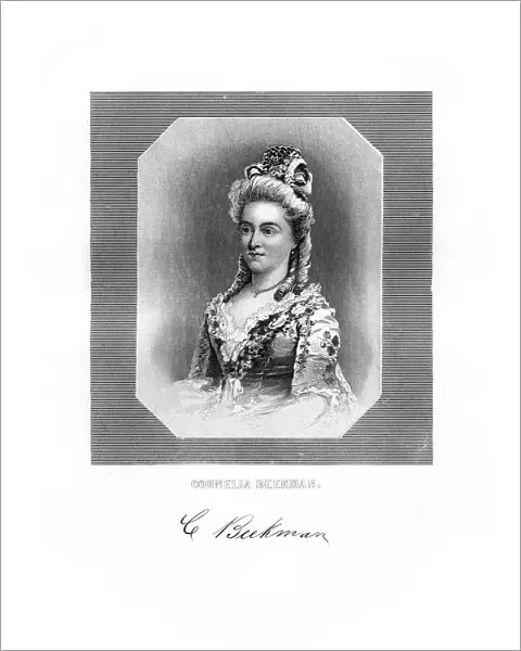 Cornelia Beekman, American patriot, 19th century