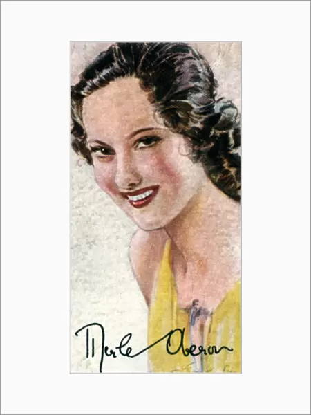 Merle Oberon, (1911-1979), film actress, 20th century