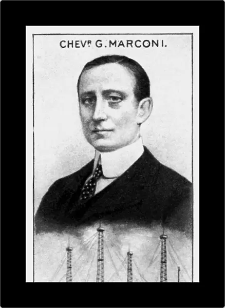 Guglielmo Marchese Marconi, Italian electrical engineer, (c1924)
