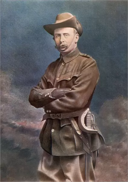 Colonel WH Mackinnon, commanding the City Imperial Volunteers, 1902. Artist: Elliott & Fry