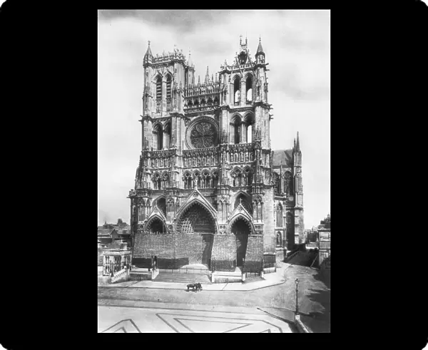 Amiens Cathedral, Picardy, France, 1918