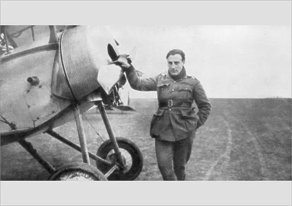 Jean Navarre, French pilot, 1916