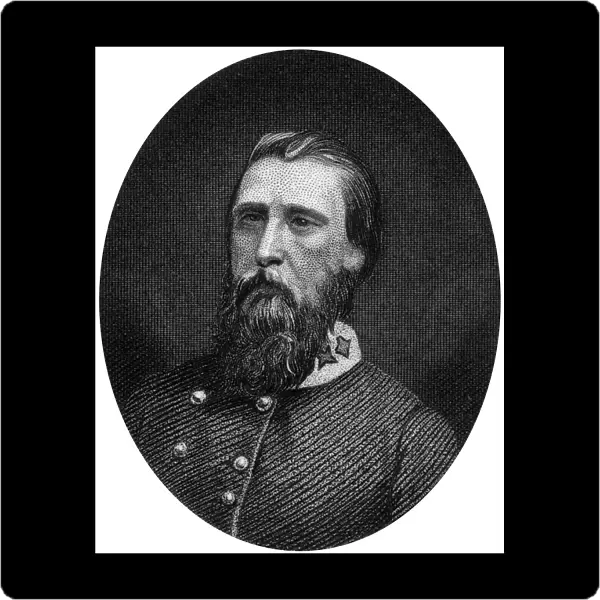 John Bell Hood, Confederate general, 1862-1867. Artist: J Rogers