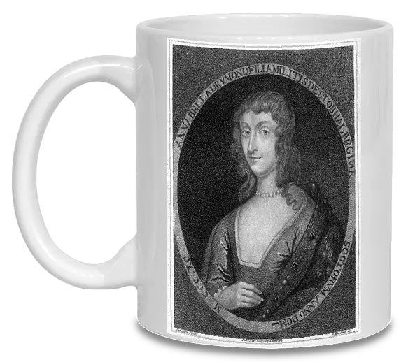 Anabella Drummond, queen consort of Robert III of Scotland, (1797). Artist: E Harding