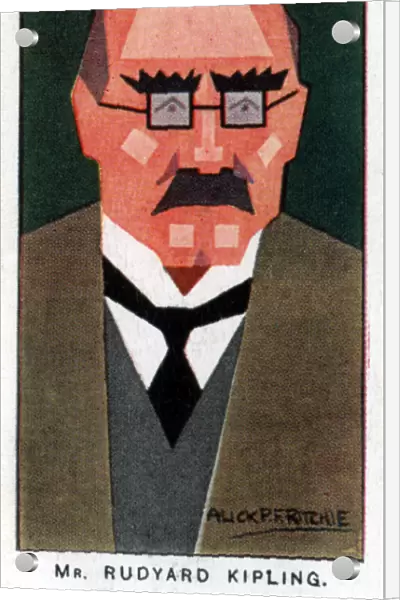 Rudyard Kipling, British writer and poet, 1926. Artist: Alick P F Ritchie