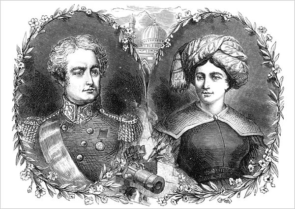 Sir Robert and Lady Sale, 19th century