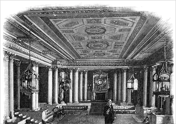 The Marble Hall, Buckingham Palace, 1900