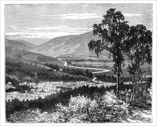 View in Braemar, Scotland, c1888