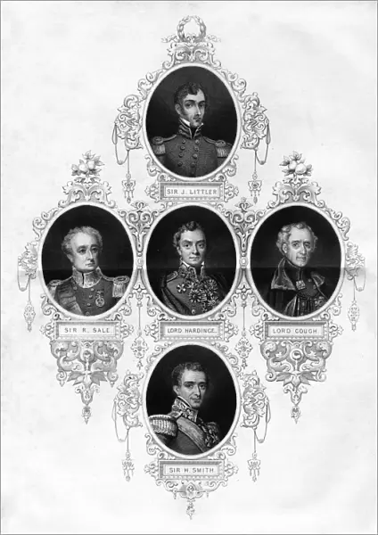 British military figures and field marshals, 1837