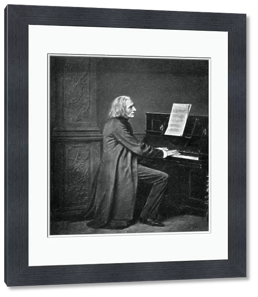 Franz Liszt, (1811-1886), Hungarian virtuoso pianist and composer, 1909. Artist: Franz Liszt