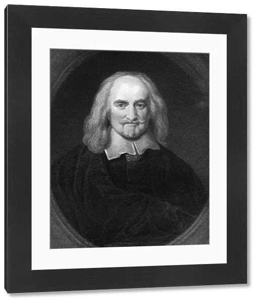 Thomas Hobbes, 17th century English philosopher, (1836). Artist: James Posselwhite