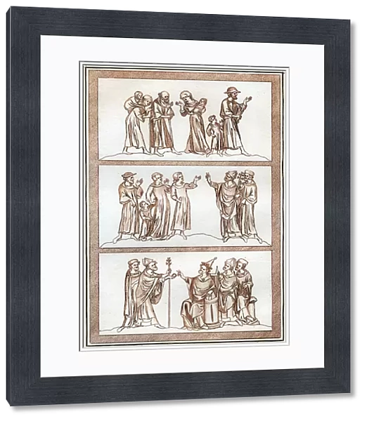 The Life of Thomas Becket, (1801). Artist: Joseph Strutt
