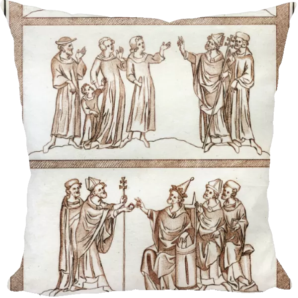 The Life of Thomas Becket, (1801). Artist: Joseph Strutt