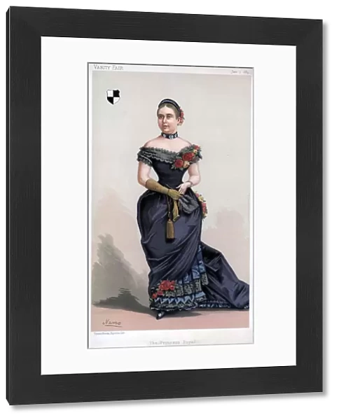 The Princess Royal, 1884. Artist: Vincent Brooks