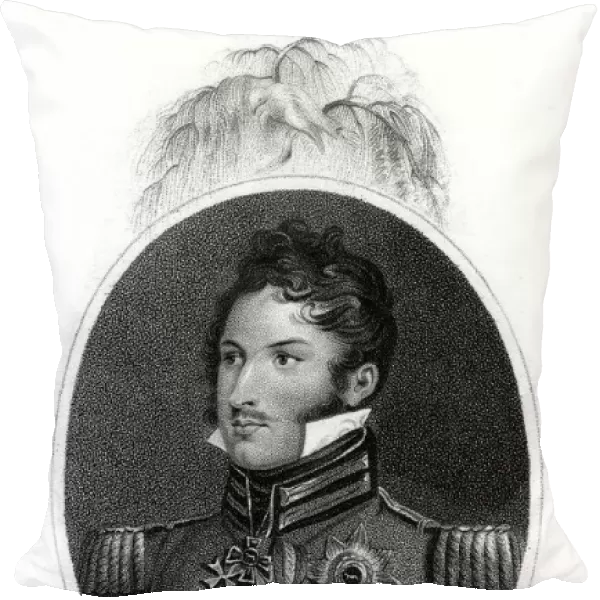 Prince Leopold of Saxe-Coburg-Saalfeld, 19th century. Artist: Holl