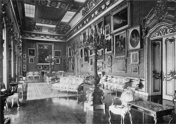The Waterloo Chamber, Apsley House, 1908. Artist: HN King