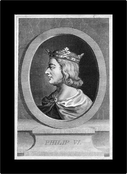 Philip VI of France. Artist: P Thomson