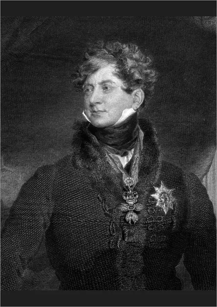 George IV, King of the United Kingdom and Hanover, 1829. Artist: William Ensom