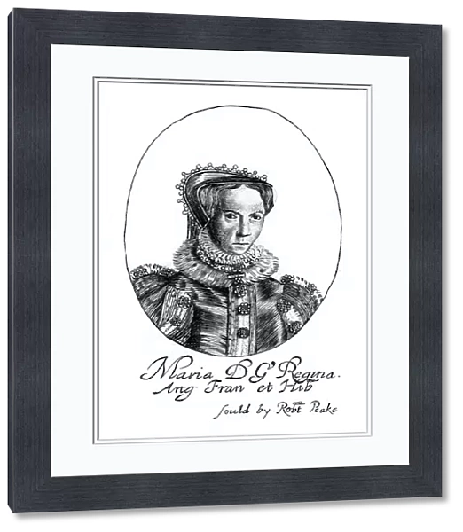 Queen Mary I of England. Artist: Robert Peake