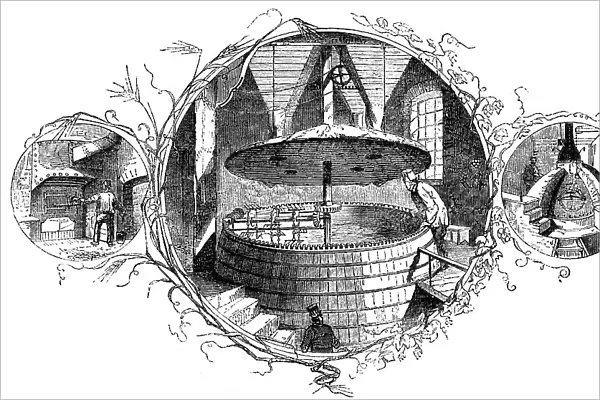 The stoke-hole, the mash tun, and the copper, 1886