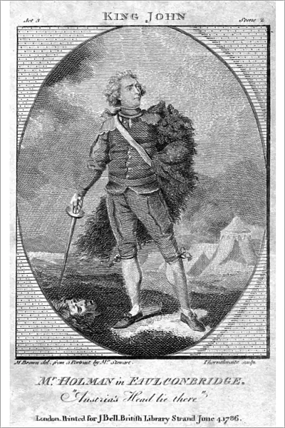 Mr Holman in Faulconbridge, 1786. Artist: Thornthwaite