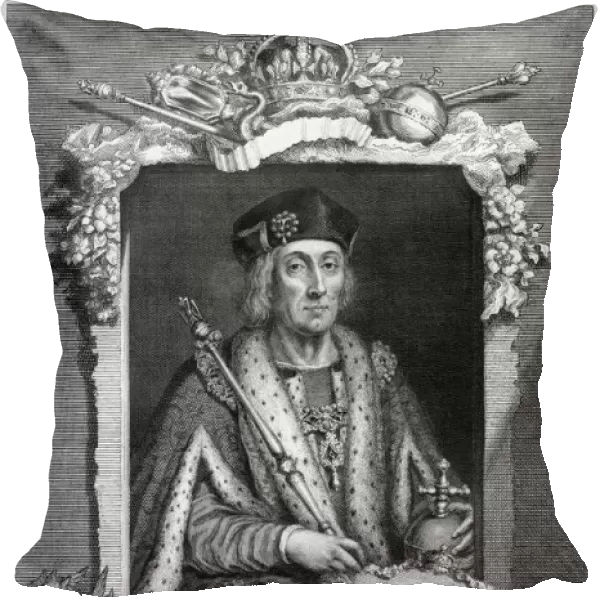 Henry VII of England, (18th century). Artist: George Vertue