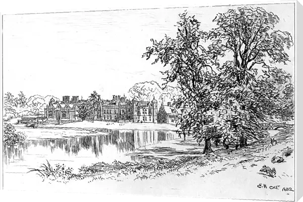 Charlecote Park, Warwickshire, 1885. Artist: Edward Hull