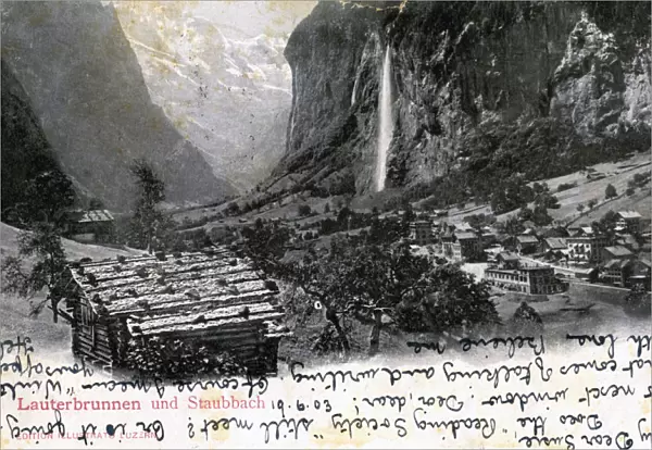 The Lauterbrunnen Valley, Bernese Oberland, Switzerland, 1903