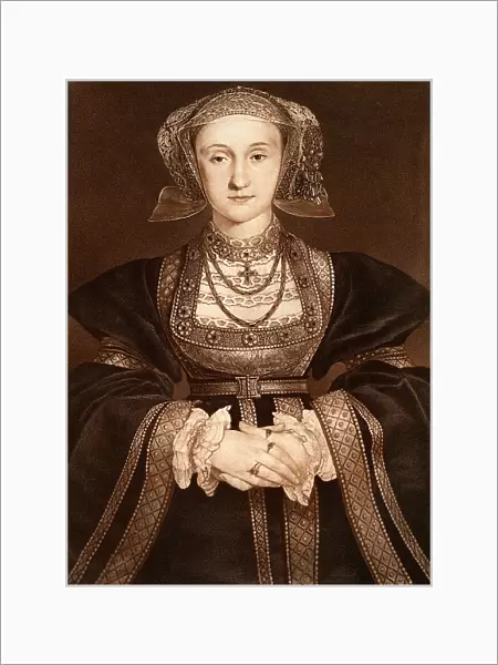 Anne of Cleves, 1539, (1902). Artist: Hans Holbein the Younger