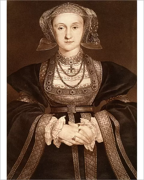 Anne of Cleves, 1539, (1902). Artist: Hans Holbein the Younger