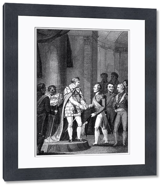 The Illustrious Visitors, 1815. Artist: George M Brighty