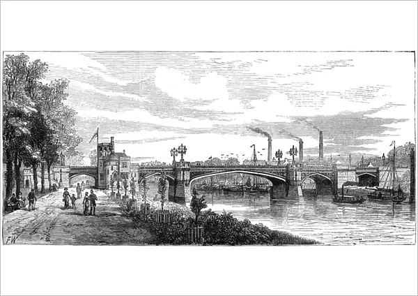 Skeldergate Bridge, York. North Yorkshire, 19th century