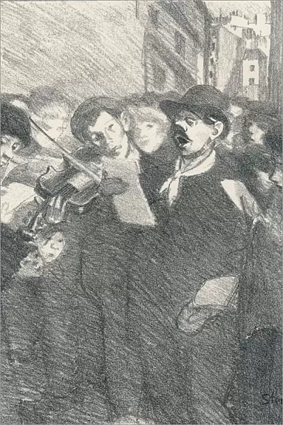 L ile Des Baisers from Chansons De Femmes, 1897, (1898). Artist: Theophile Alexandre Steinlen