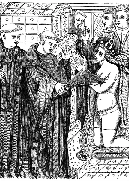 Penance of Henry before the shrine of Thomas a Becket