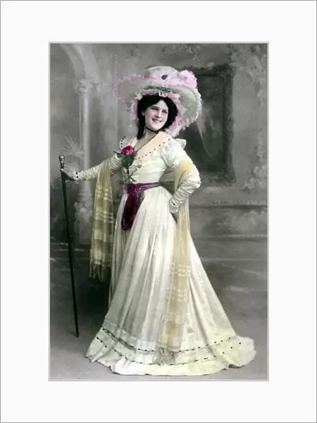 Zena Dare (1887-1975), English actress, 1906. Artist: Rotary Photo