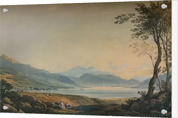 Windermere from Bowness, c1822, (1938). Artist: John Varley I