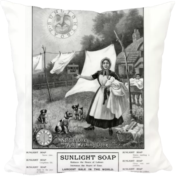 Advertisement for Sunlight Soap, 1902