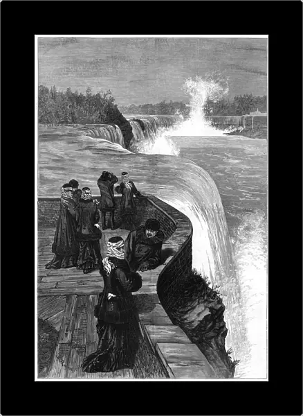 The Marquis and Marchioness of Lorne at Niagara Falls, Canada, 1879