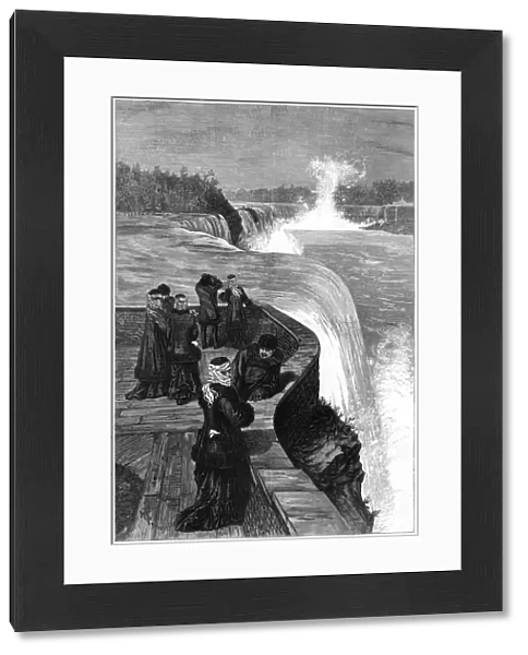 The Marquis and Marchioness of Lorne at Niagara Falls, Canada, 1879