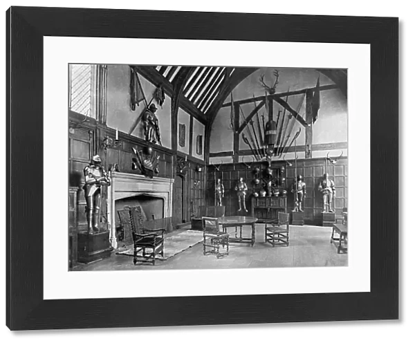The Hall at Ockwells Manor, Berkshire, 1905