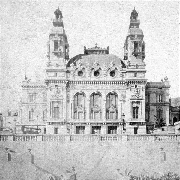 The casino at Monte Carlo, Monaco, late 19th century. Artist: Alfredo Noack