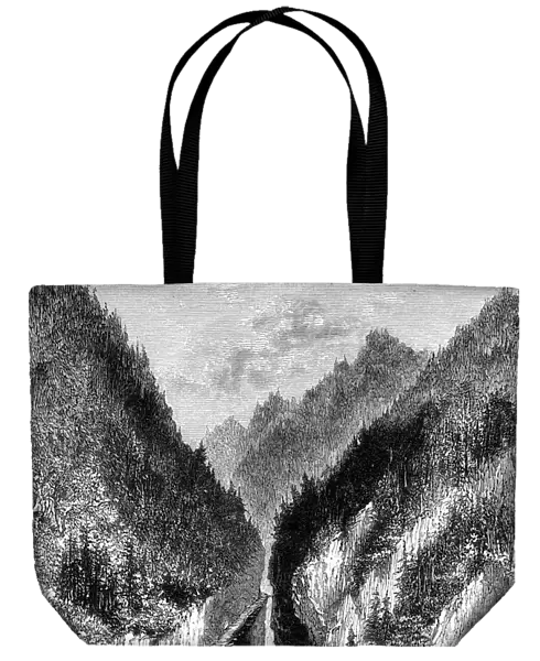 The Lantzan-Kiang-Hoggs Gorge, c1890